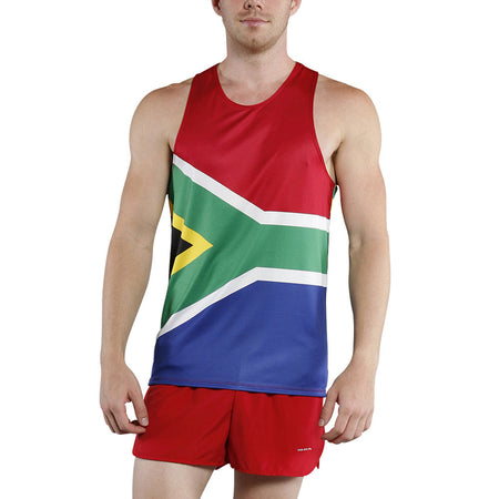 MEN'S PRINTED SINGLET- BRAZIL