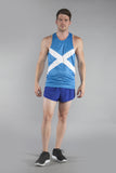 MEN'S PRINTED SINGLET- SCOTLAND - BOAUSA