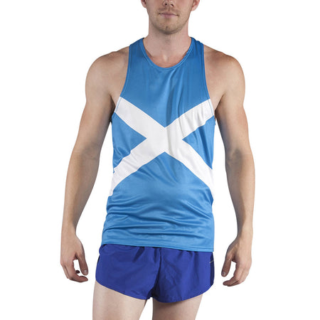 MEN'S PRINTED SINGLET- JAMAICA