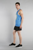 MEN'S PRINTED SINGLET- SOUTH DAKOTA - BOAUSA