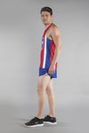 MEN'S PRINTED SINGLET- TENNESSEE - BOAUSA