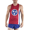 MEN'S PRINTED SINGLET- TENNESSEE