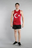 MEN'S PRINTED SINGLET- TURKEY - BOAUSA