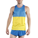 MEN'S PRINTED SINGLET- UKRAINE