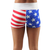 PRINTED FIT SHORT- US FLAG - BOAUSA