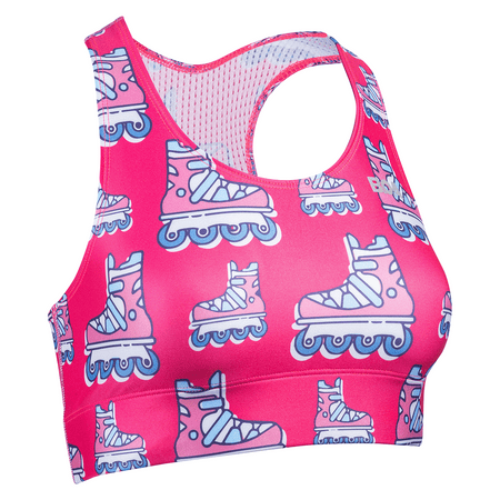 Women's Performance Sports Bra- NOM NOM COOKIE