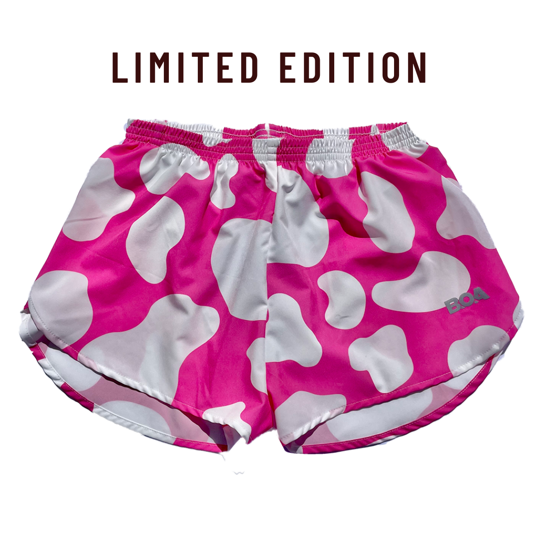 Women's Hot Pink 1 Elite Split Shorts